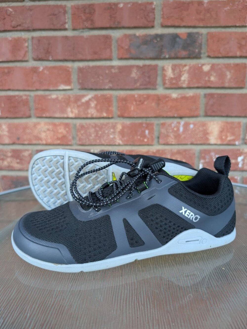 Men's Xero Nio Prio Running Shoes Black Size 7 Wide